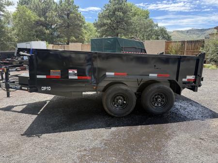 New 2026 Top Hat Trailers 12X77" DP10 Dump Trailer