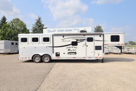 Used 2015 Lakota 3 Horse LQ Trailer