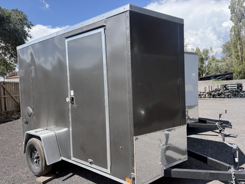 New 2027 Look Trailers 6X10 ST DLX rear Ramp Door Cargo / Enclosed Trailer