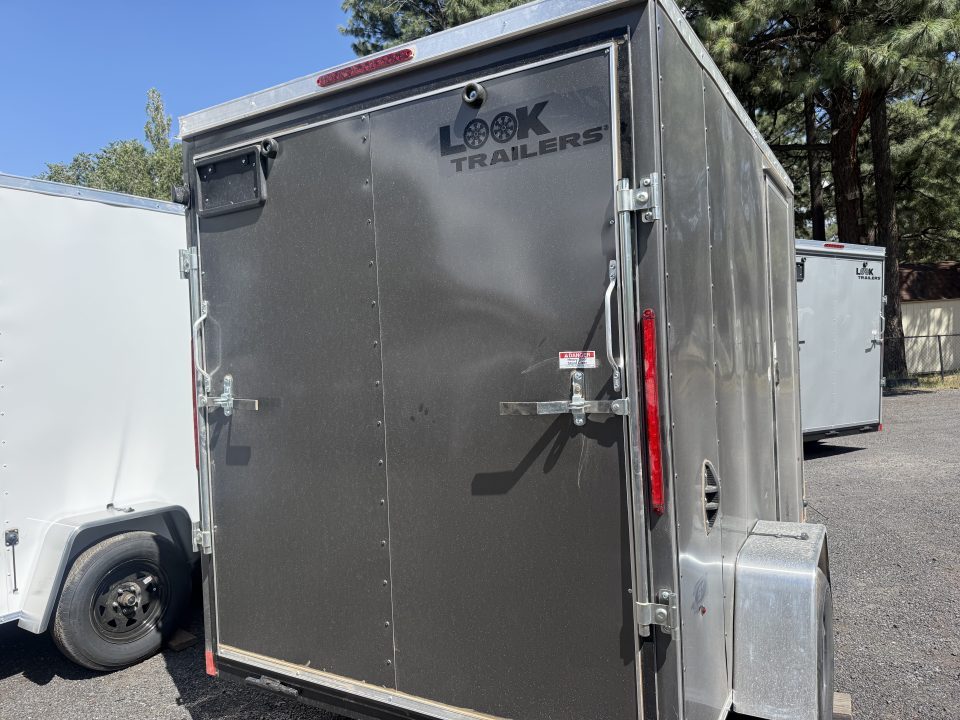 New 2027 Look Trailers 6X10 ST DLX rear Ramp Door Cargo / Enclosed Trailer