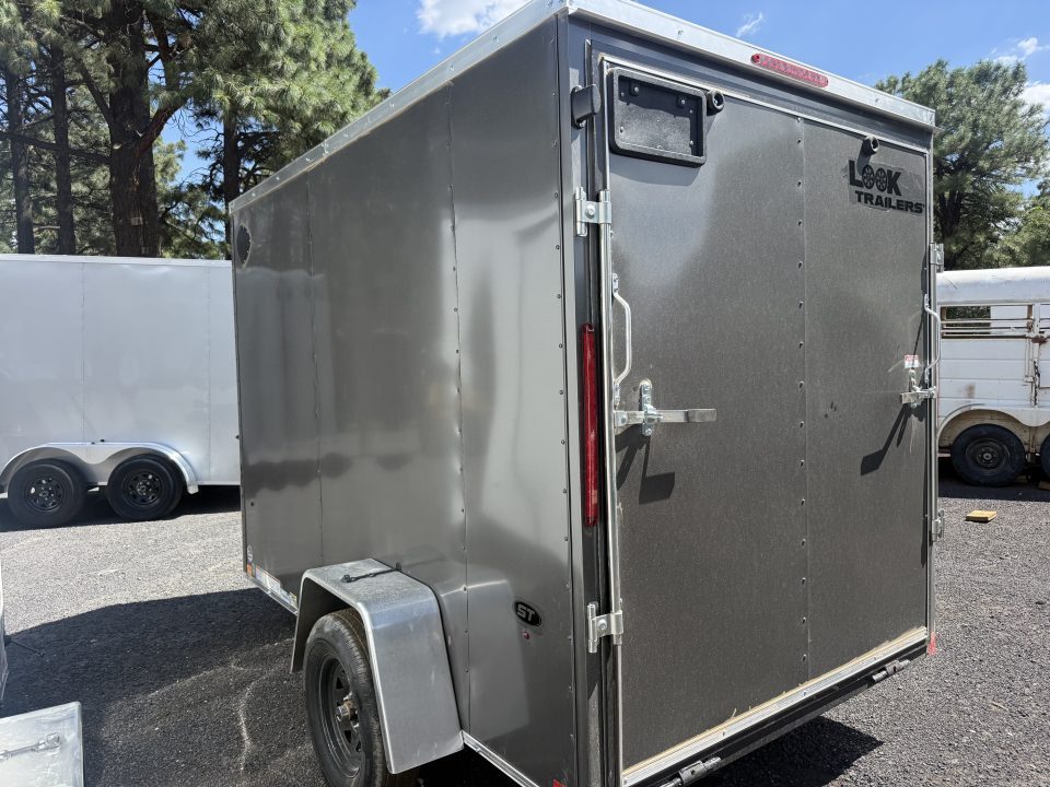 New 2027 Look Trailers 6X10 ST DLX rear Ramp Door Cargo / Enclosed Trailer