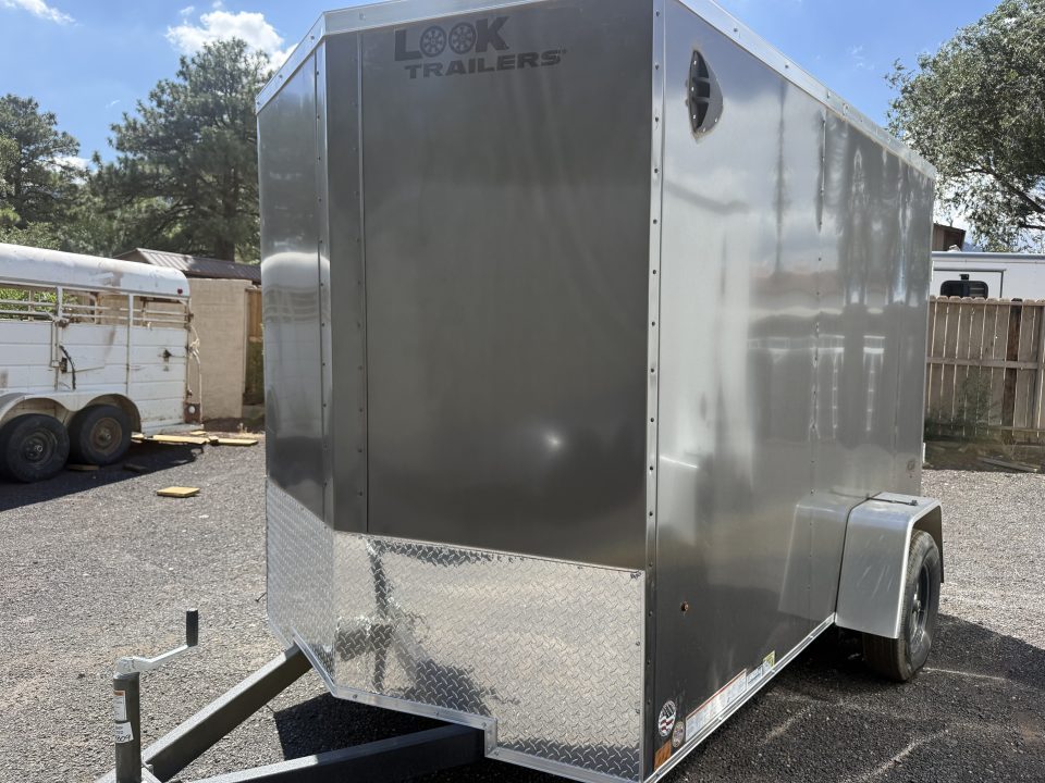 New 2027 Look Trailers 6X10 ST DLX rear Ramp Door Cargo / Enclosed Trailer