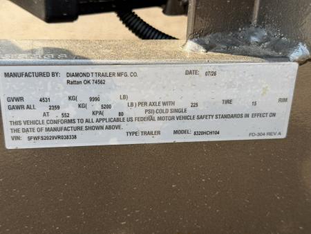 New 2027 Diamond T 7-20 Heavy Duty Car Hauler 10K GVWR