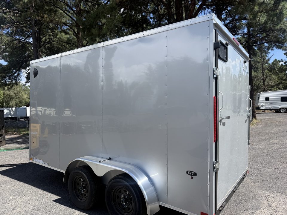 New 2026 Look Trailers 7X14 Enclosed Box Cargo Trailer 7' Tall Ramp Cargo / Enclosed Trailer