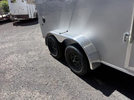New 2026 Look Trailers 7X14 Enclosed Box Cargo Trailer 7' Tall Ramp Cargo / Enclosed Trailer