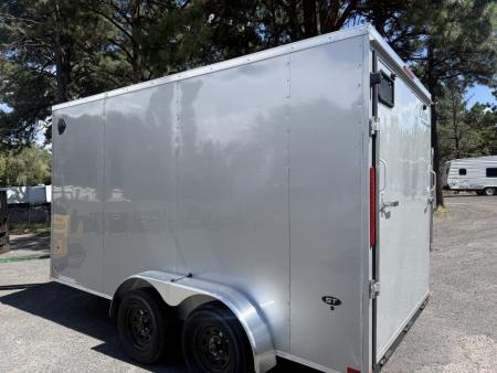 New 2026 Look Trailers 7X14 Enclosed Box Cargo Trailer 7' Tall Ramp Cargo / Enclosed Trailer
