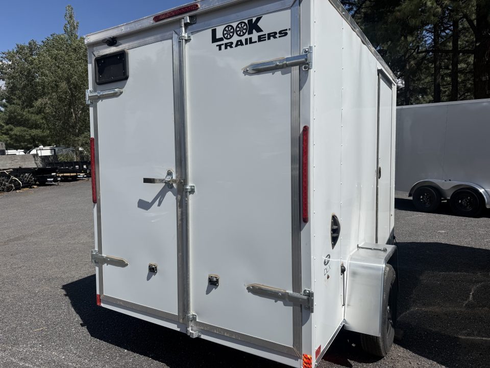 New 2027 Look Trailers 6X10 ST DLX Rear Barn Doors Cargo / Enclosed Trailer