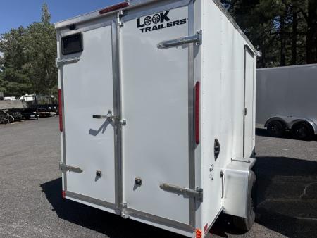 New 2027 Look Trailers 6X10 ST DLX Rear Barn Doors Cargo / Enclosed Trailer
