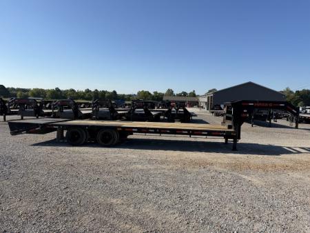 Used 2024 MAXXD 102"X28' 30K Gooseneck Flatbed Trailer