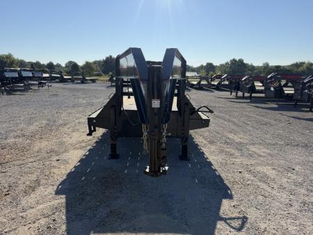 Used 2024 MAXXD 102"X28' 30K Gooseneck Flatbed Trailer