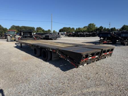 Used 2024 MAXXD 102"X28' 30K Gooseneck Flatbed Trailer