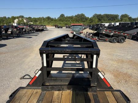 Used 2024 MAXXD 102"X28' 30K Gooseneck Flatbed Trailer