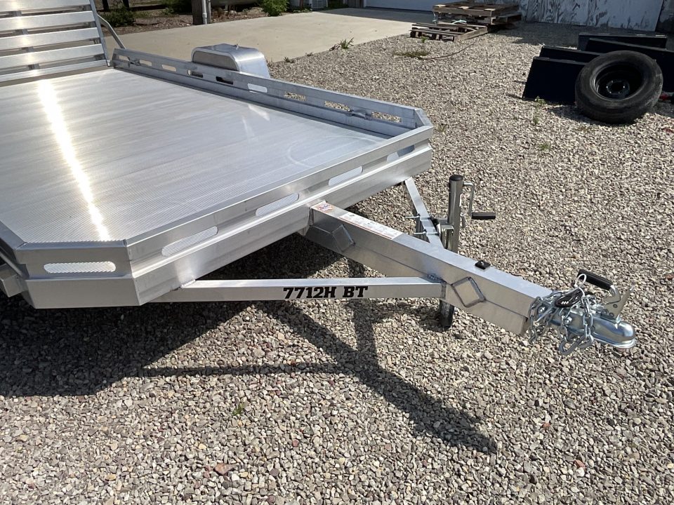 New 2027 Aluma 7712H-BT Utility Trailer