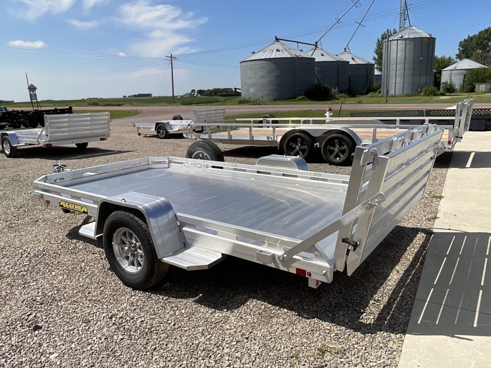New 2027 Aluma 7712H-BT Utility Trailer