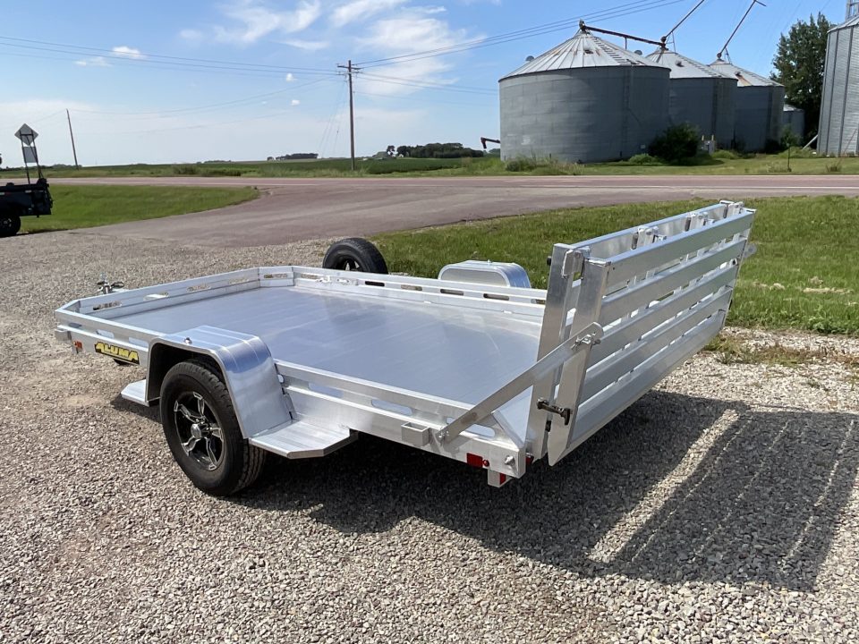 New 2027 Aluma 7712H-BT Utility Trailer