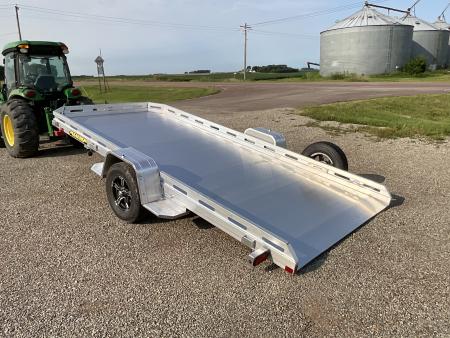 New 2027 Aluma 7814S-TILT Utility Trailer