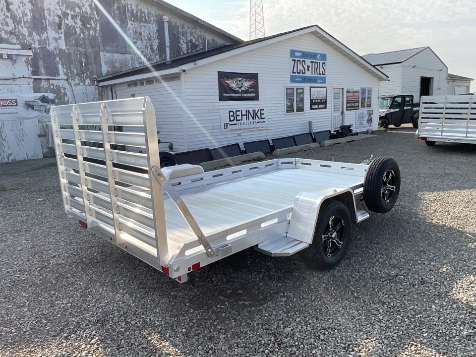 New 2027 Aluma 7712H-STG Utility Trailer