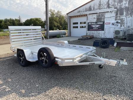 New 2027 Aluma 7712H-STG Utility Trailer