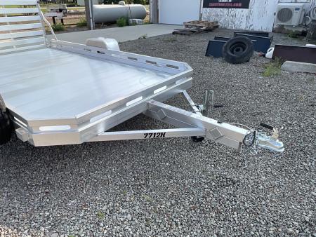 New 2027 Aluma 7712H-STG Utility Trailer