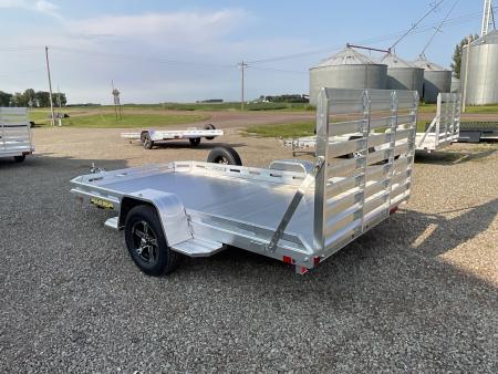 New 2027 Aluma 7712H-STG Utility Trailer