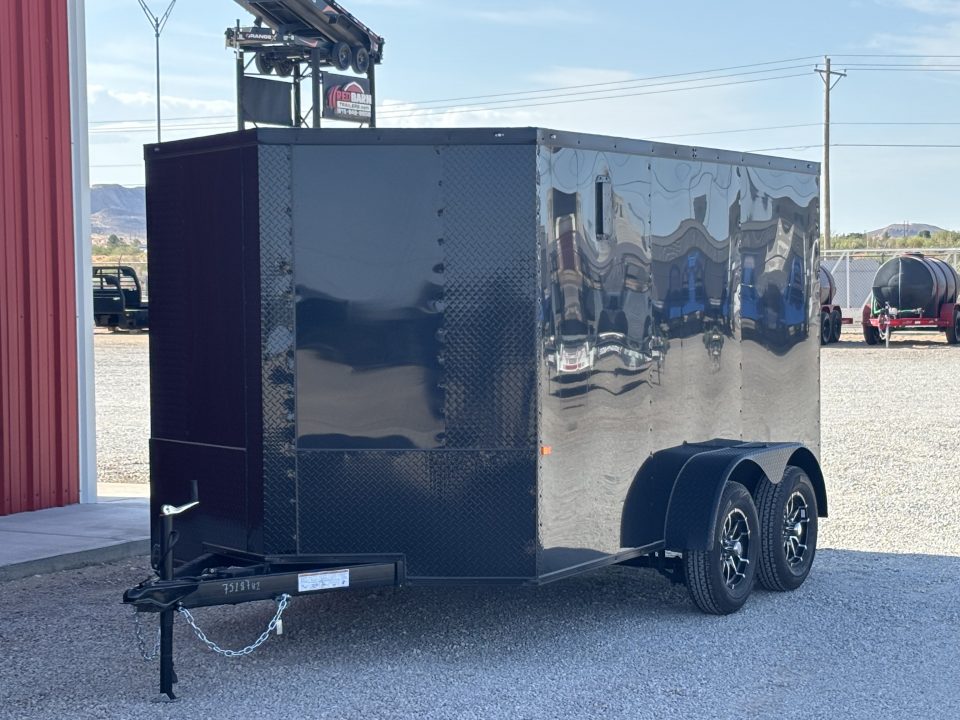 New 2026 Rock Solid Cargo 7X12 ENCLOSED TANDEM 3.5K Cargo / Enclosed Trailer