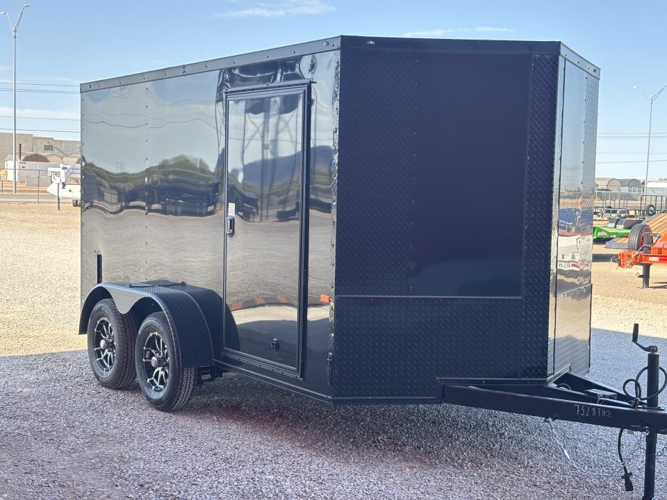 New 2026 Rock Solid Cargo 7X12 ENCLOSED TANDEM 3.5K Cargo / Enclosed Trailer