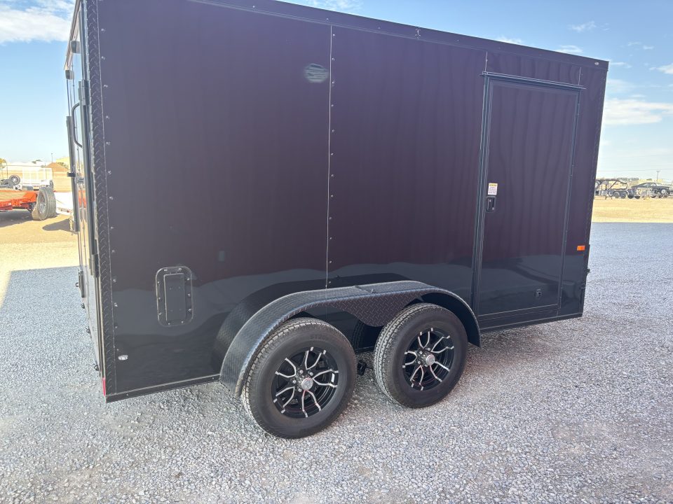 New 2026 Rock Solid Cargo 7X12 ENCLOSED TANDEM 3.5K Cargo / Enclosed Trailer