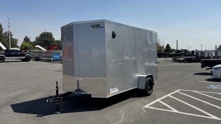 New 2026 Look Trailers 6 x 12 ST DLX Flat Top V-Nose 3K Cargo / Enclosed Trailer