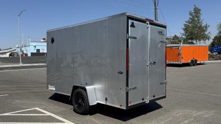 New 2026 Look Trailers 6 x 12 ST DLX Flat Top V-Nose 3K Cargo / Enclosed Trailer
