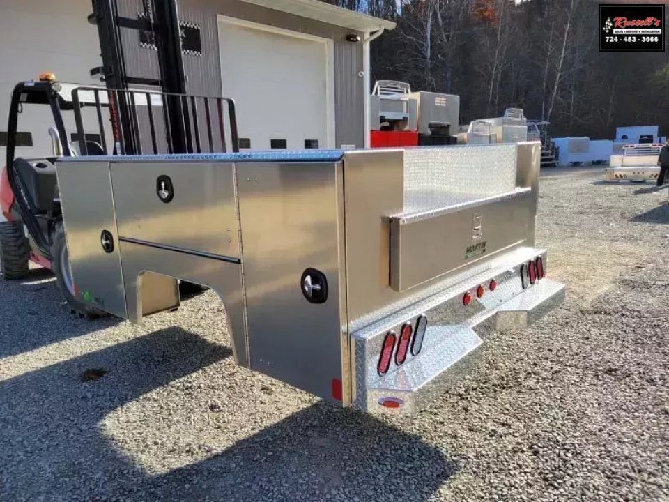 New Martin Truck Bodies Aluminum SSB Service Body 8' SRW
