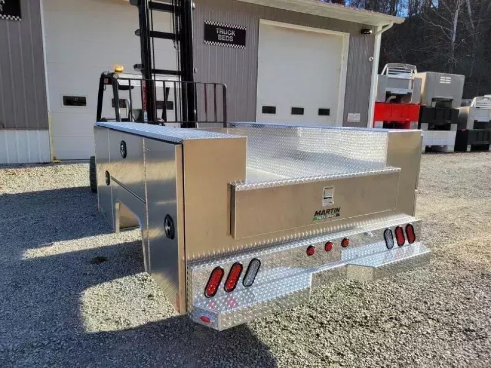 New Martin Truck Bodies Aluminum SSB Service Body 8' SRW