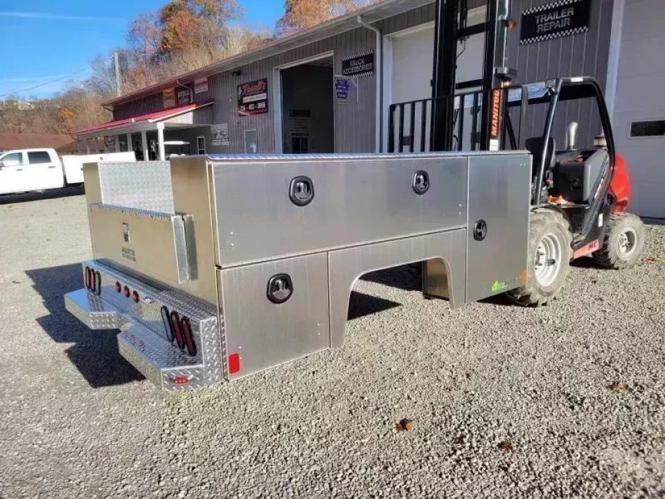 New Martin Truck Bodies Aluminum SSB Service Body 8' SRW