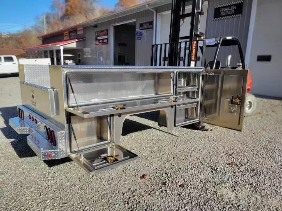 New Martin Truck Bodies Aluminum SSB Service Body 8' SRW