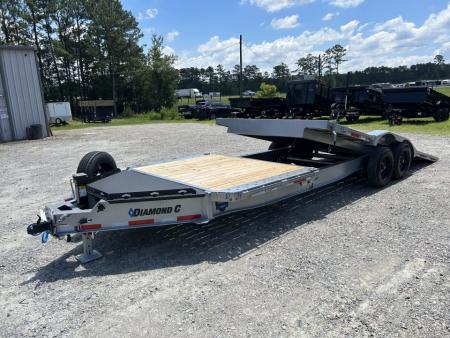 New 2026 Diamond C HXD Tilt Trailer, 102  Wide x 22ft , Drive Over Fender , 8K Axles #13,160 lbs Payload