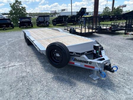 New 2026 Diamond C HXD Tilt Trailer, 102" Wide x 22ft , Drive Over Fender , 8K Axles #13,160 lbs Payload