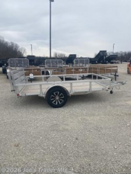 New 2024 H&H Trailers 76x10 2990 GVWR Aluminum Rail Side Utility Utility Trailer