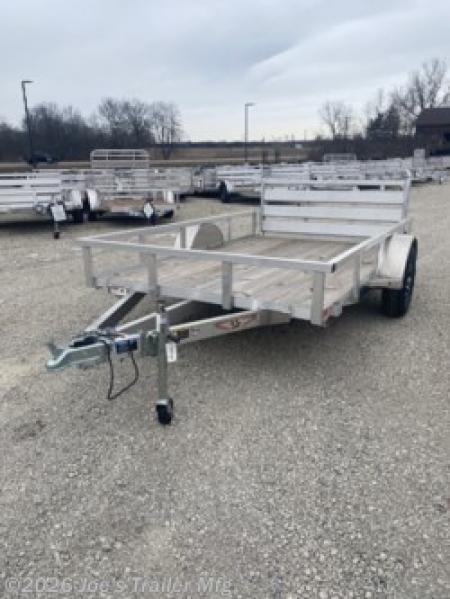 New 2024 H&H Trailers 76x10 2990 GVWR Aluminum Rail Side Utility Utility Trailer