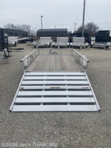 New 2024 H&H Trailers 76x10 2990 GVWR Aluminum Rail Side Utility Utility Trailer