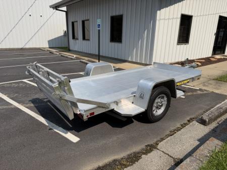 New 2027 Aluma 54x10 Utility, Bi-fold Tailgate Ramp 5410S-BT