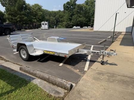 New 2027 Aluma 54x10 Utility, Bi-fold Tailgate Ramp 5410S-BT