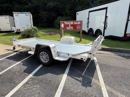 New 2027 Aluma 54x10 Utility, Bi-fold Tailgate Ramp 5410S-BT