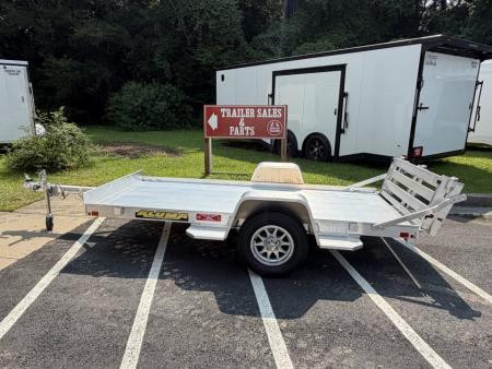 New 2027 Aluma 54x10 Utility, Bi-fold Tailgate Ramp 5410S-BT