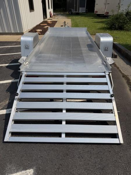 New 2027 Aluma 54x10 Utility, Bi-fold Tailgate Ramp 5410S-BT