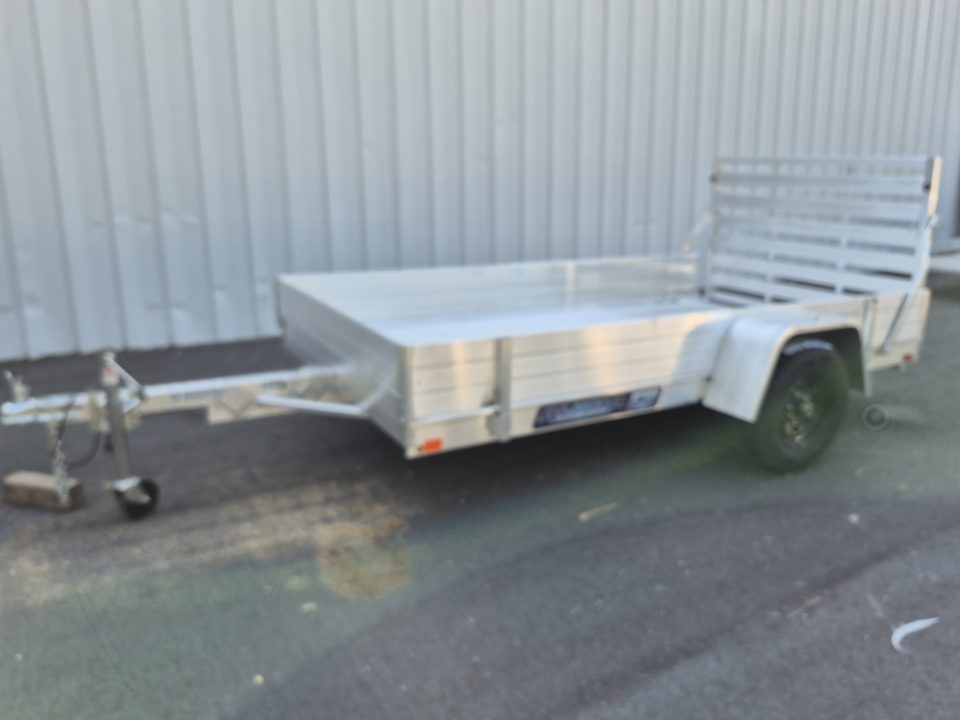 New 2027 Aluma 63x10 Utility, 12" Solid Sides 6310ESA