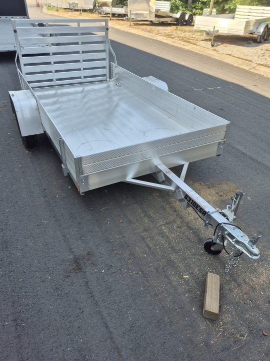 New 2027 Aluma 63x10 Utility, 12" Solid Sides 6310ESA