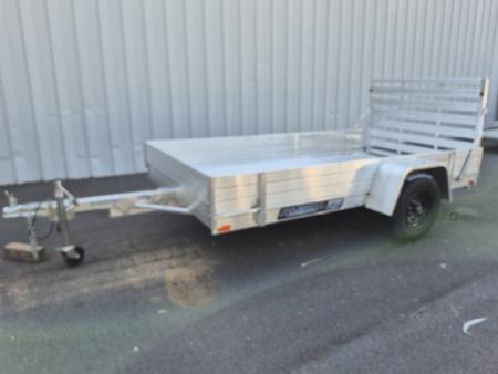 New 2027 Aluma 63x10 Utility, 12  Solid Sides 6310ESA