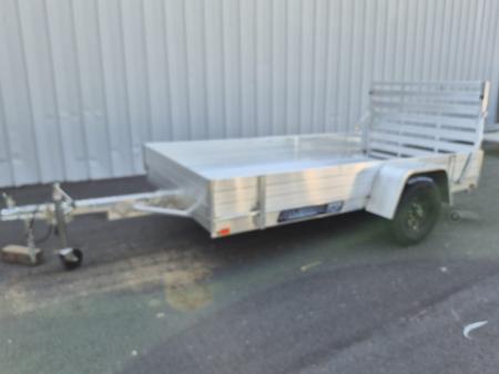 New 2027 Aluma 63x10 Utility, 12" Solid Sides 6310ESA