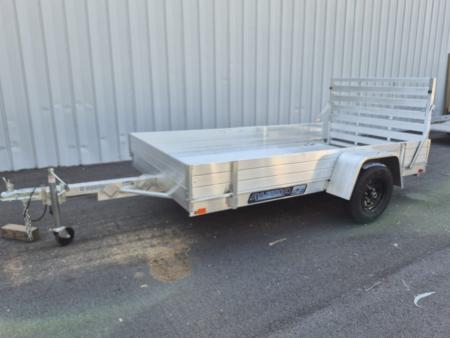 New 2027 Aluma 63x10 Utility, 12" Solid Sides 6310ESA