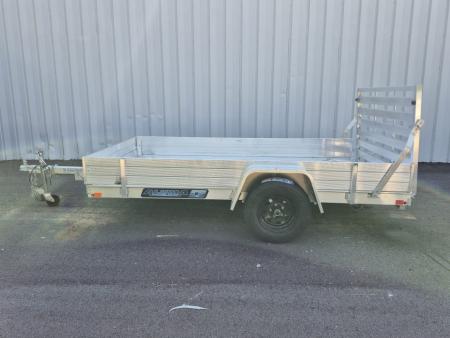 New 2027 Aluma 63x10 Utility, 12" Solid Sides 6310ESA