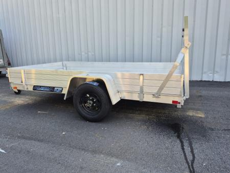 New 2027 Aluma 63x10 Utility, 12" Solid Sides 6310ESA